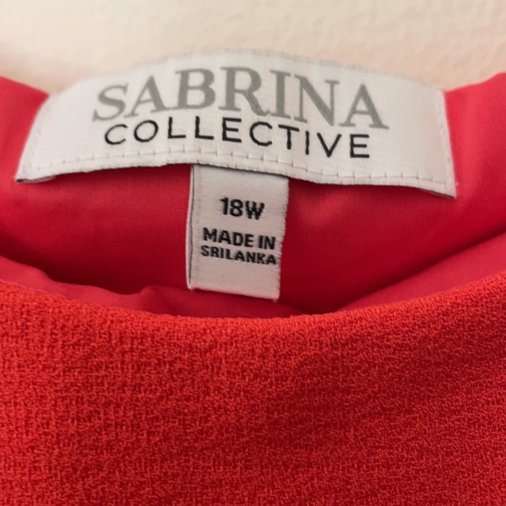 Beautiful orange dress; never worn - Picture 2 of 3